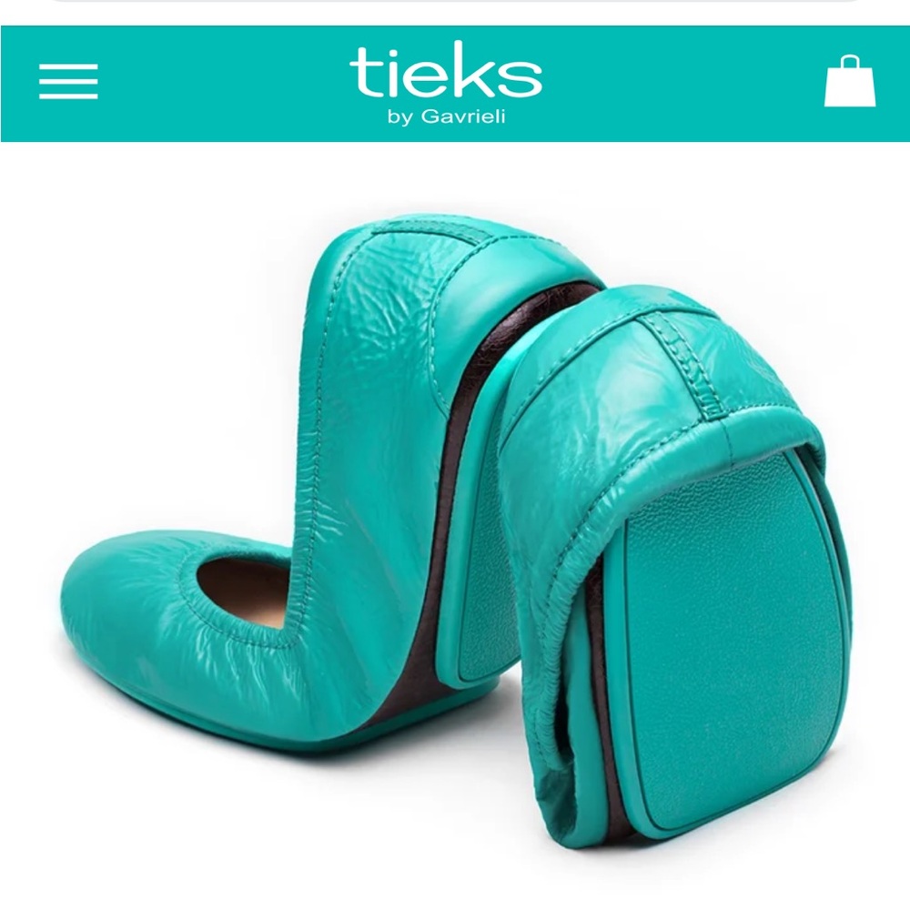 Tiek Blue Patent Size 6
